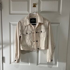Hollister Women's cream Corduroy Jacket